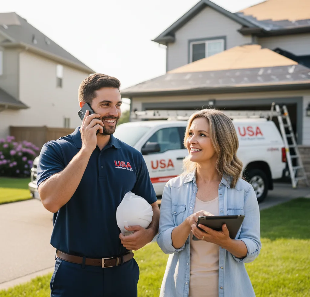 USA Roof Repair Experts customer support in Lawton